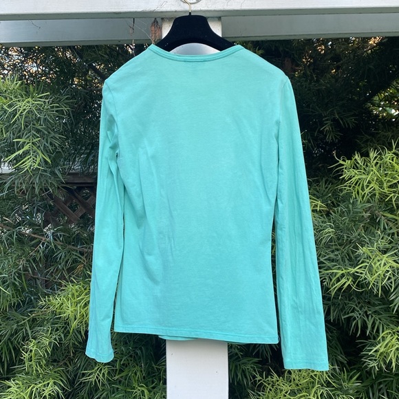 Krizia Jeans cotton top with long sleeves, IT Sz 42 - Picture 3 of 6